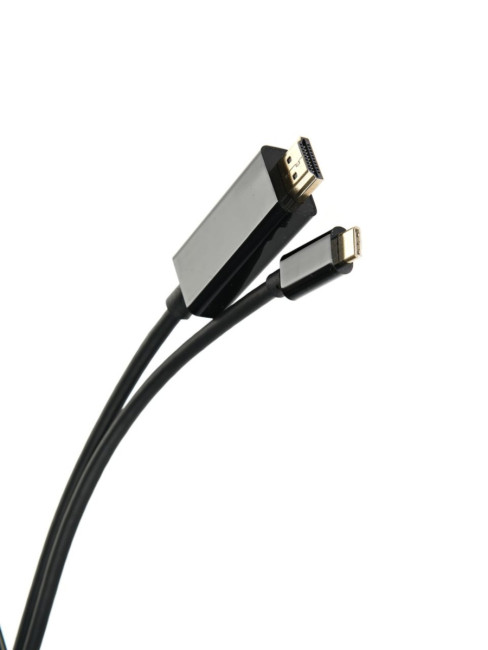 Кабель-адаптер USB 3.1 Type-Cm --> HDMI A(m) 3840x2160@30Hz, 1m VCOM <CU423C> Telecom USB 3.1 Type-CM --> HDMI A(m)