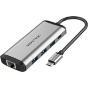 Мультифункциональный хаб Vention USB Type C 9 в 1 Vention THAHB Мультифункциональный хаб Vention USB Type C 9 в 1 Vention THAHB