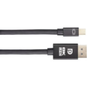 Кабель 1.4V Mini DisplayPort M <--> Display Port M 1,8м  4K@120HZ 8K@60HZ Telecom (TA683M-1.8M) VCOM TA683M-1.8M