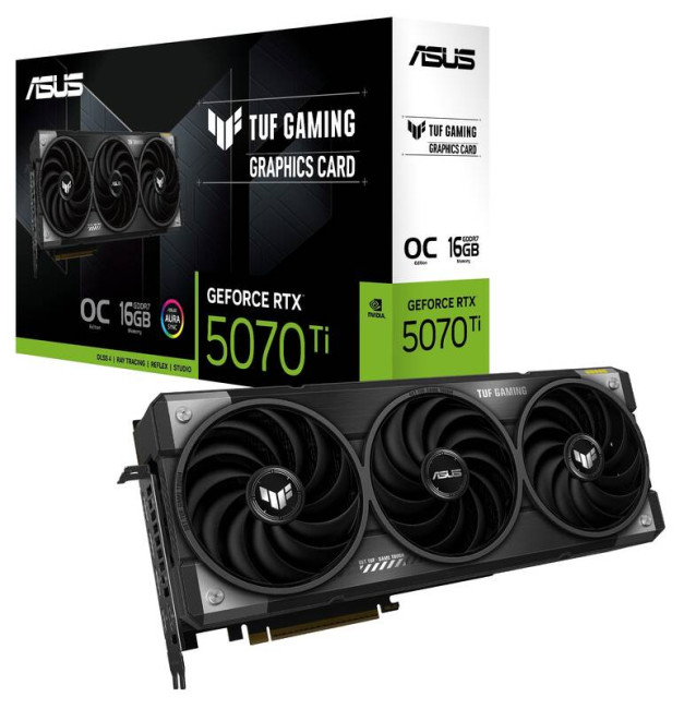 Видеокарта ASUS TUF-RTX5070TI-O16G-GAMING Видеокарта ASUS TUF-RTX5070TI-O16G-GAMING