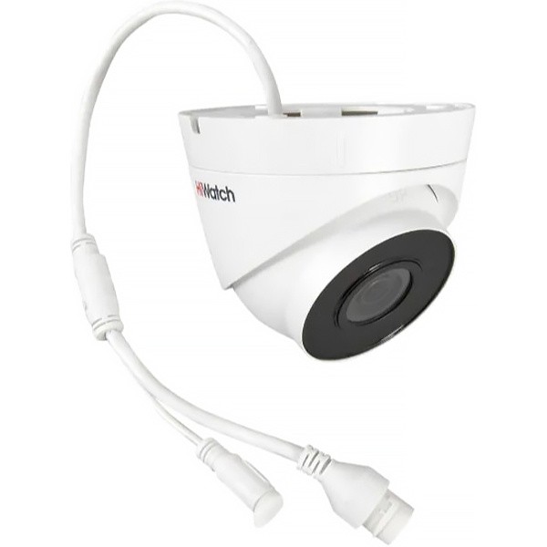 4Мп ул. купольная мини IP-камера с EXIR до 30м1/3'' Progressive Scan CMOS матрица; 20 к/с @ 25601440 25 к/с (23041296 19201080 1280720); 2.8мм; 98; H.265/H.265+/H.264/H.264+ /MJPEG мех. ИК-фильтр; 0.01Лк@F2.0; WDR 120дБ; ROI; 3D DNR; BLC; Smart ИК; видеоб