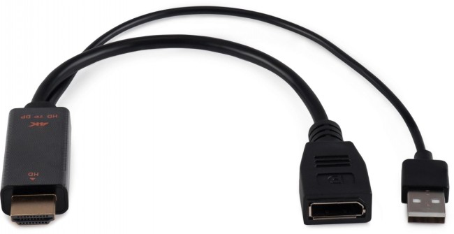 Переходник Buro BU-HDMI(M)-DP(F) Переходник Buro BU-HDMI(M)-DP(F)