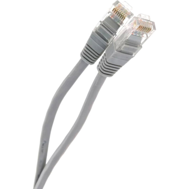 Патчкорд литой "Telecom" UTP кат.5е 30,0м серый VCOM NA102--30M Патчкорд литой "Telecom" UTP кат.5е 30,0м серый VCOM NA102--30M