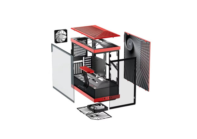 Корпус без блока питания HYTE CS-HYTE-Y40-BR Корпус без блока питания HYTE CS-HYTE-Y40-BR