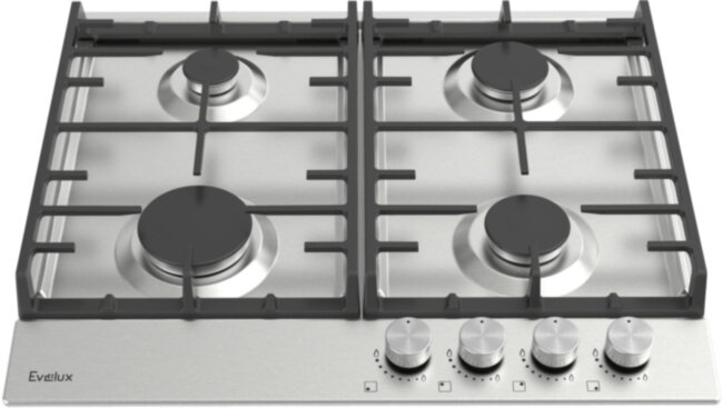 Встраиваемая варочная панель газовая EVELUX EVELUX HEG 600 X