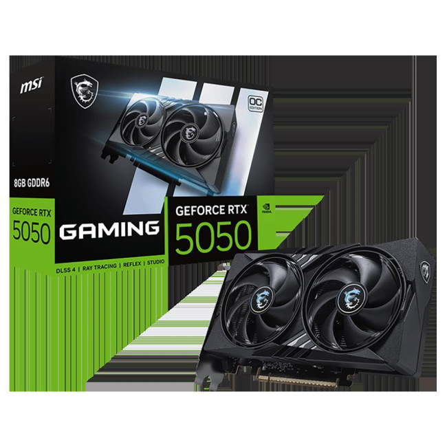 Видеокарта MSI RTX 5050 8G GAMING OC Видеокарта MSI RTX 5050 8G GAMING OC