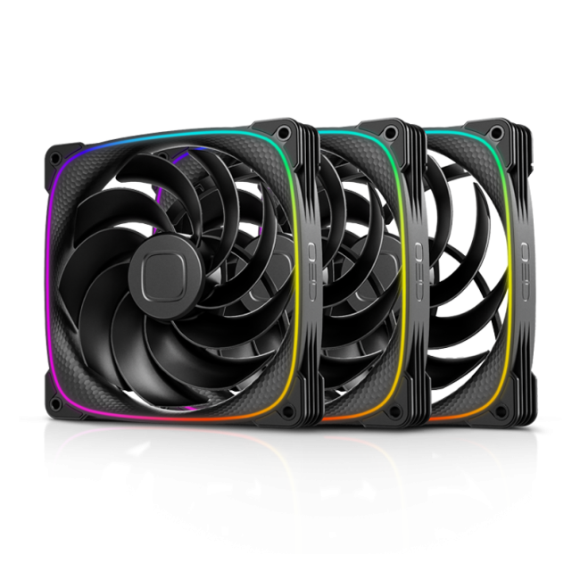 Вентилятор корпусный Geometric Future 2503RB-14 Black