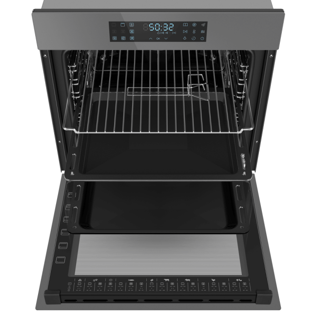 Шкаф духовой электрический MAUNFELD Встраиваемый духовой шкаф MAUNFELD EOEH7614LGR