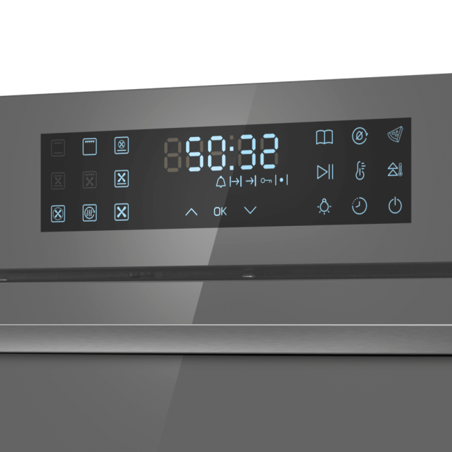 Шкаф духовой электрический MAUNFELD Встраиваемый духовой шкаф MAUNFELD EOEH7614LGR