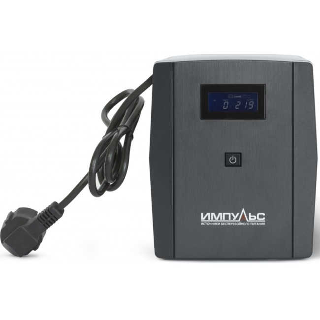 ИБП ЮНИОР СМАРТ 2200, 2200/1320 ВА/Вт, LCD, USB, RJ11/RJ45, IEC-C13x6 Импульс JS22211