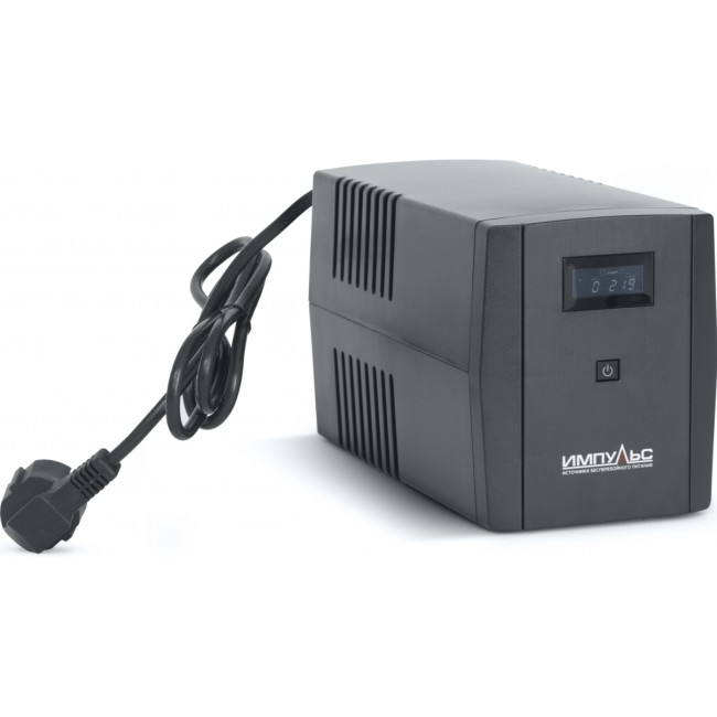 ИБП ЮНИОР СМАРТ 2200, 2200/1320 ВА/Вт, LCD, USB, RJ11/RJ45, IEC-C13x6 Импульс JS22211