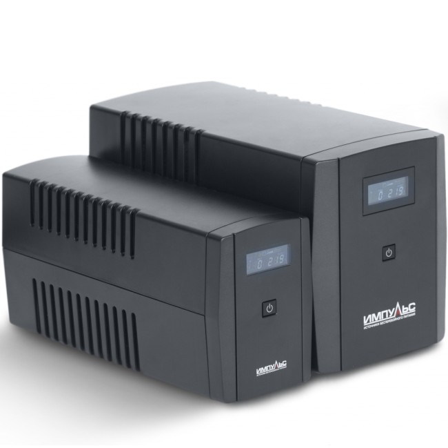 ИБП ЮНИОР СМАРТ 2200, 2200/1320 ВА/Вт, LCD, USB, RJ11/RJ45, IEC-C13x6 Импульс JS22211