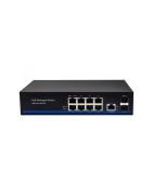 Управляемый L2 PoE коммутатор Gigabit Ethernet NST NS-SW-8G2G-PL