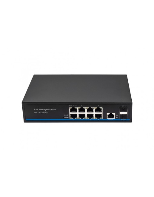 Управляемый L2 PoE коммутатор Gigabit Ethernet NST NS-SW-8G2G-PL Управляемый L2 PoE коммутатор Gigabit Ethernet NST NS-SW-8G2G-PL