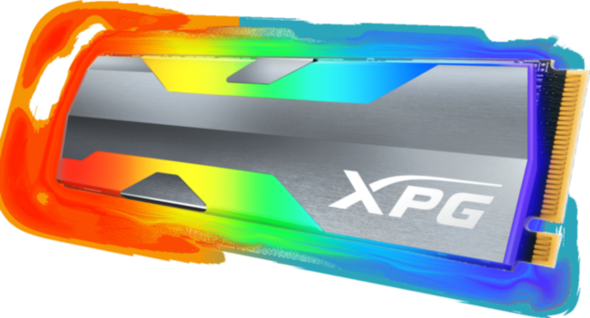 Твердотельный накопитель ADATA SSD SPECTRIX S20G ASPECTRIXS20G-1T-C