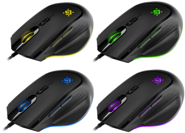 Defender Проводная игровая мышь Boost GM-708L оптика,7кнопок,7200dpi Defender 52708