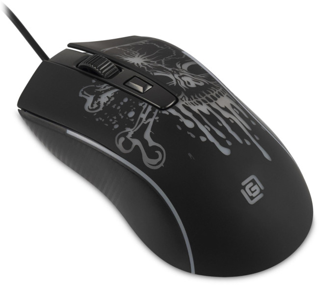 Мышь Oklick 702G черный оптическая 3600dpi USB для ноутбука 4but (1902907) Oklick 1902907