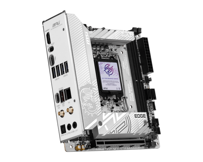 Материнская плата MSI MPG B860I EDGE TI WIFI Материнская плата MSI MPG B860I EDGE TI WIFI