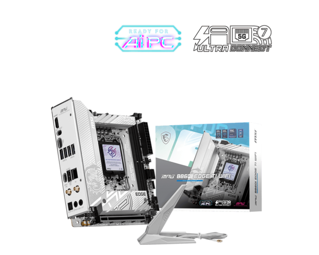 Материнская плата MSI MPG B860I EDGE TI WIFI Материнская плата MSI MPG B860I EDGE TI WIFI