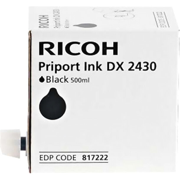 Чернила для дупликатора тип 2430 черные Ricoh 817222