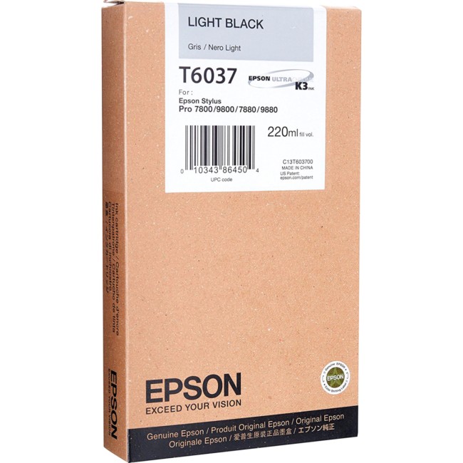 Картридж Epson C13T603700 Картридж Epson C13T603700