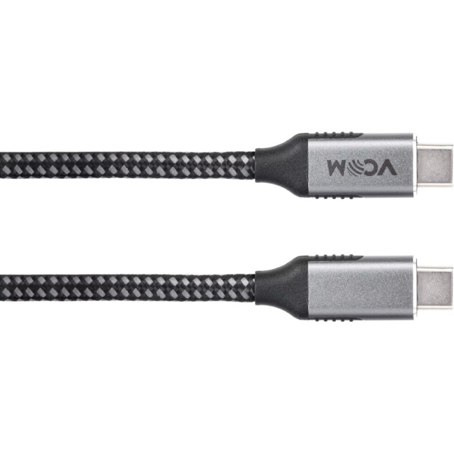 Кабель USB3.2 Gen2X2, CM->CM, 20Gbs, 100WT, 4KX60Hz, All shell, 1.8m  VCOM <CU420M-1.8M> VCOM CU420M-1.8M