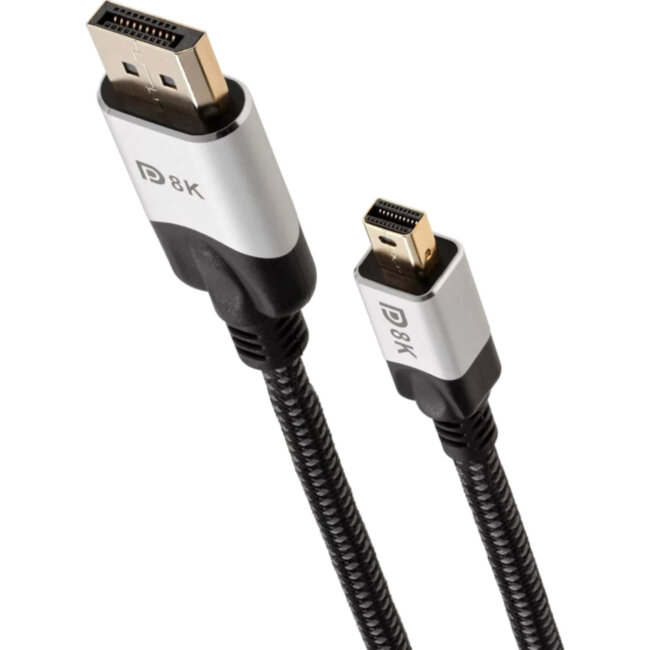 Кабель-переходник Mini DisplayPort M -> Display Port M 1.4V 1,5м VCOM <CG685-1.5M> VCOM CG685-1.5M