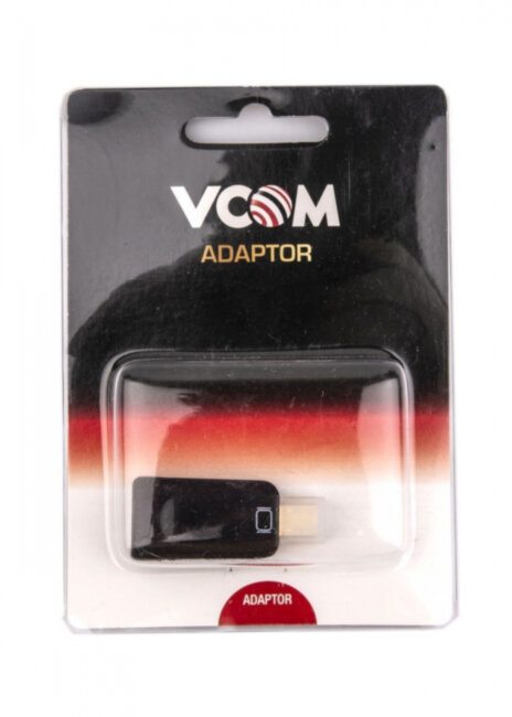 Переходник miniDP(M) --> HDMI(F), VCOM <CA334> VCOM Mini DisplayPort (m) - HDMI (f) Переходник miniDP(M) --> HDMI(F), VCOM <CA334> VCOM Mini DisplayPort (m) - HDMI (f)