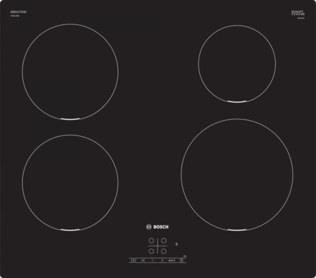 Встраиваемая индукционная панель BOSCH Bosch Serie | 4 PIE611BB5E Встраиваемая индукционная панель BOSCH Bosch Serie | 4 PIE611BB5E