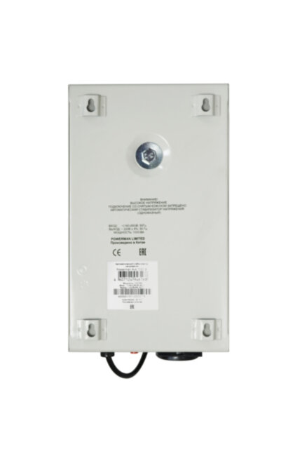 Стабилизатор POWERMAN AVS 1000S, ступенчатый регулятор, цифровые индикаторы уровней напряжения, 1000ВА, 140-260В, максимальный входной ток 7А, 1 евророзетка, IP-20, навесного исполнения, 290мм х 175мм х 68мм, 3,09 кг. POWERMAN AVS 1000S Стабилизатор POWERMAN AVS 1000S, ступенчатый регулятор, цифровые индикаторы уровней напряжения, 1000ВА, 140-260В, максимальный входной ток 7А, 1 евророзетка, IP-20, навесного исполнения, 290мм х 175мм х 68мм, 3,09 кг. POWERMAN AVS 1000S