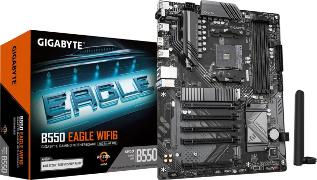 Материнская плата Gigabyte B550 EAGLE WIFI6 Материнская плата Gigabyte B550 EAGLE WIFI6
