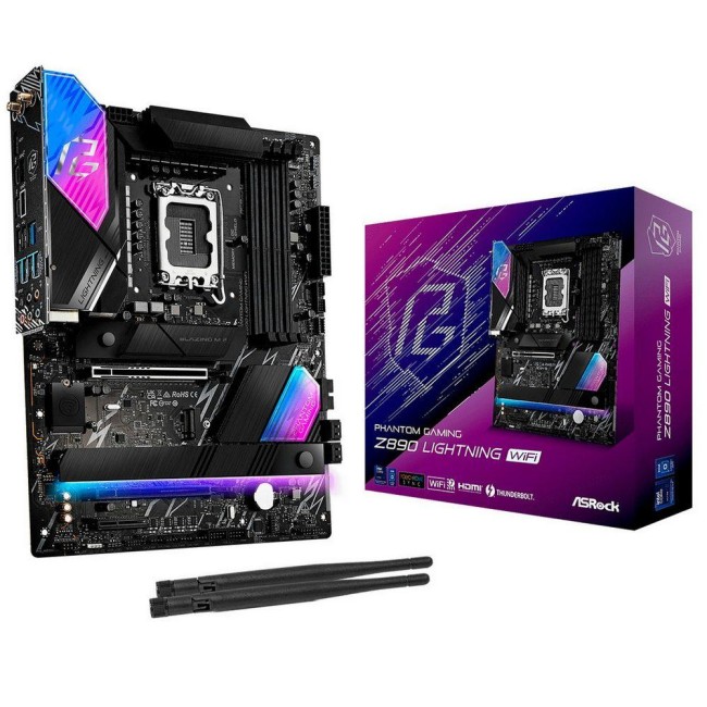 Материнская плата ASRock Z890 LIGHTNING WIFI Материнская плата ASRock Z890 LIGHTNING WIFI