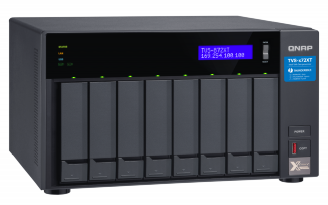 Сетевое хранилище без дисков QNAP TVS-872XT Сетевое хранилище без дисков QNAP TVS-872XT