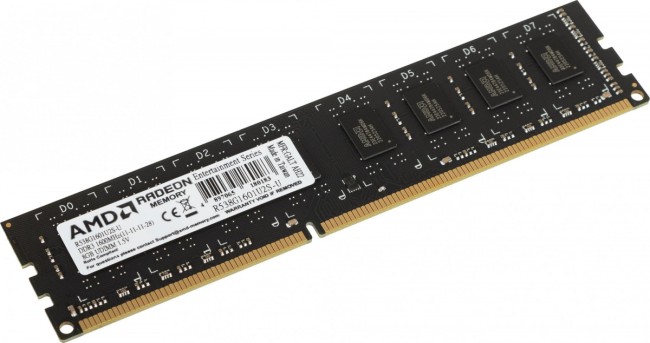 Память DDR3 8Gb 1600MHz AMD R538G1601U2S-U Память DDR3 8Gb 1600MHz AMD R538G1601U2S-U