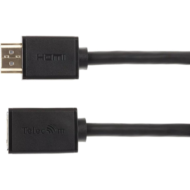 Кабель удлинительный  HDMI-19M---HDMI-19F ver 2.0, 2m, Telecom <TCG-235MF-2M> VCOM TCG235MF-2M