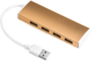 Greenconnect USB 2.0 Разветвитель GCR-UH214BR на 4 порта 0,15m , Bronze Greenconnect GCR-UH214BR Greenconnect USB 2.0 Разветвитель GCR-UH214BR на 4 порта 0,15m , Bronze Greenconnect GCR-UH214BR