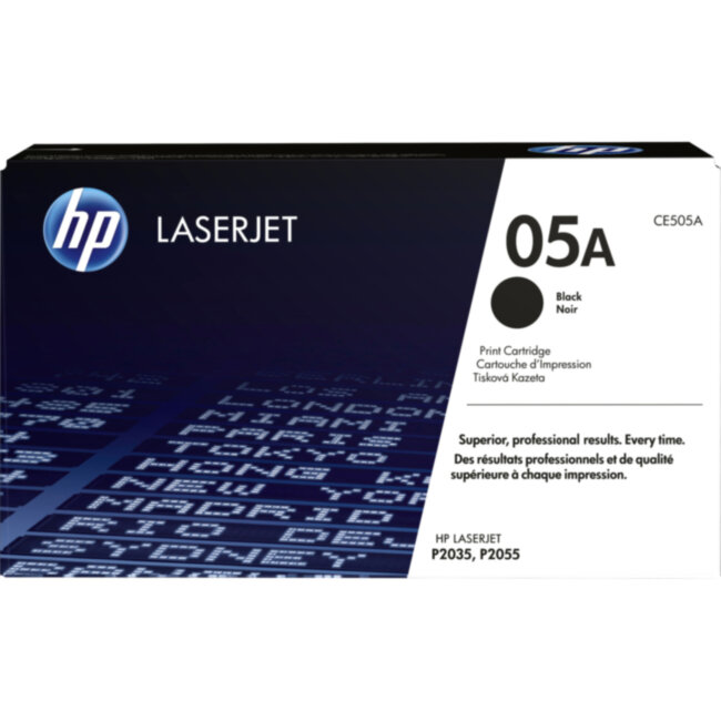 Тонер-картридж HP 05A Black LaserJet Print Cartridge (CE505A) Тонер-картридж HP 05A Black LaserJet Print Cartridge (CE505A)