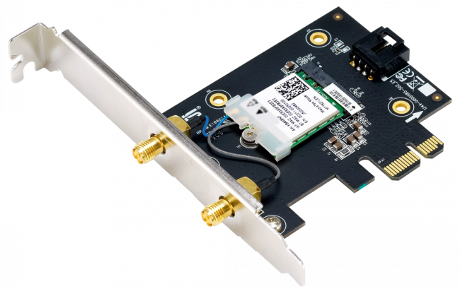 Сетевой адаптер ASUS PCE-BE6500 ASUS 90IG09G0-MO0B00 Сетевой адаптер ASUS PCE-BE6500 ASUS 90IG09G0-MO0B00