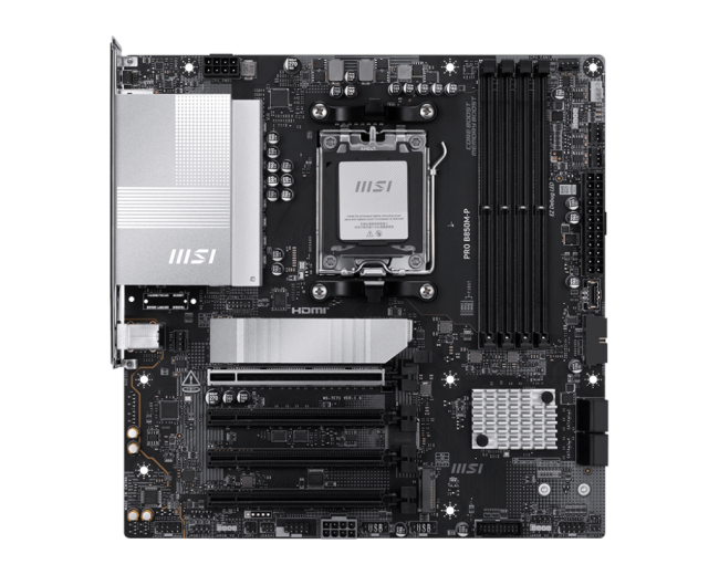 Материнская плата MSI PRO B850M-P Материнская плата MSI PRO B850M-P