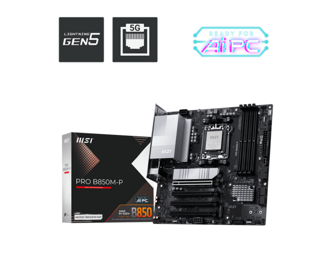 Материнская плата MSI PRO B850M-P Материнская плата MSI PRO B850M-P