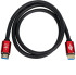 Кабель HDMI 3 m (Red/Gold, в пакете)  VER 2.0 ATcom HDMI 2.0 (m) - HDMI 2.0 (m) 3 м