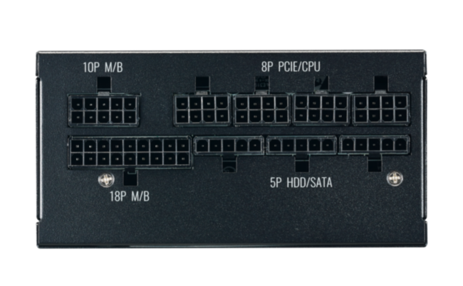 Блок питания 650 Ватт Cooler Master V650 SFX Gold