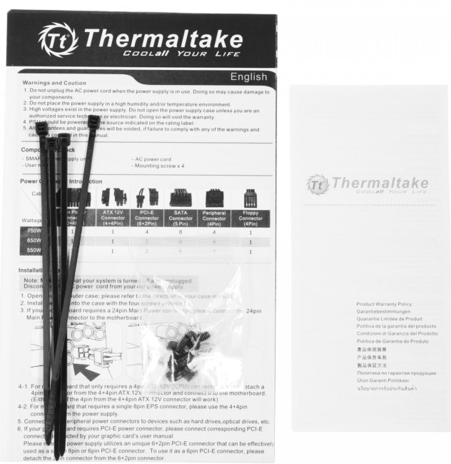 Блок питания Thermaltake PS-SPR-0750NHSABE-1 Блок питания Thermaltake PS-SPR-0750NHSABE-1
