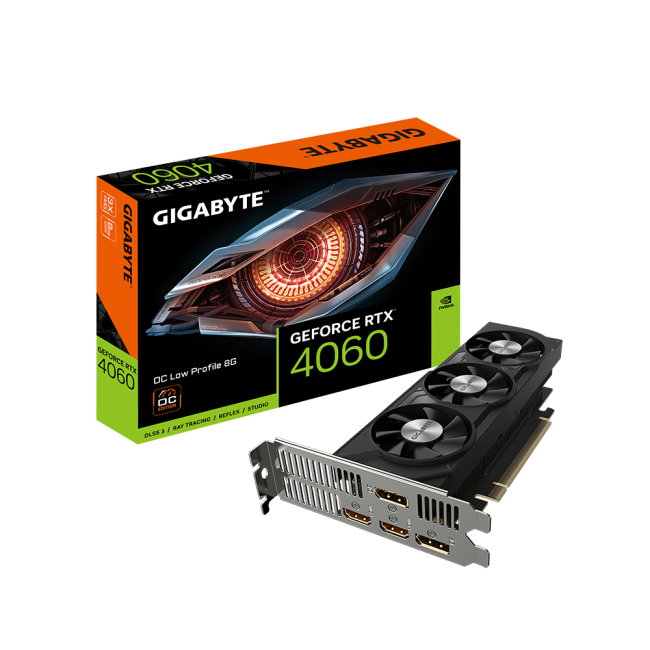 Видеокарта GIGABYTE GV-N4060OC-8GL Видеокарта GIGABYTE GV-N4060OC-8GL