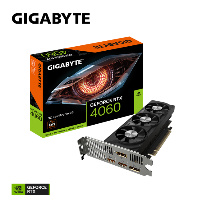 Видеокарта GIGABYTE GV-N4060OC-8GL Видеокарта GIGABYTE GV-N4060OC-8GL