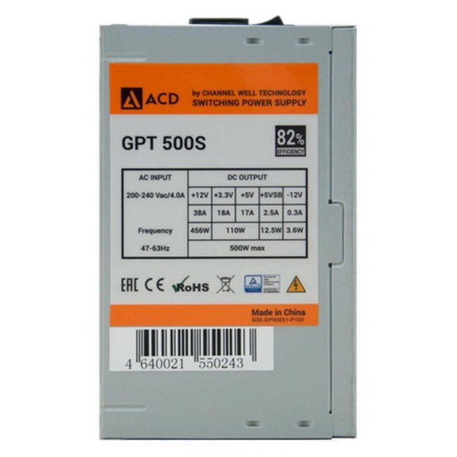 Блок питания ACD Systems GPT-500S Блок питания ACD Systems GPT-500S