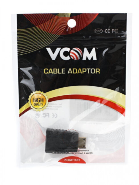 Переходник HDMI (F) <--> HDMI (F) прямой, VCOM <CA313> VCOM HDMI (f) - HDMI (f) Переходник HDMI (F) <--> HDMI (F) прямой, VCOM <CA313> VCOM HDMI (f) - HDMI (f)