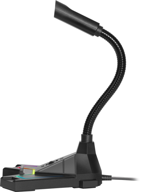 Defender Игровой стрим микрофон Pitch GMC 200 3,5 мм, LED, провод 1.5 м Defender Pitch GMC 200 Defender Игровой стрим микрофон Pitch GMC 200 3,5 мм, LED, провод 1.5 м Defender Pitch GMC 200