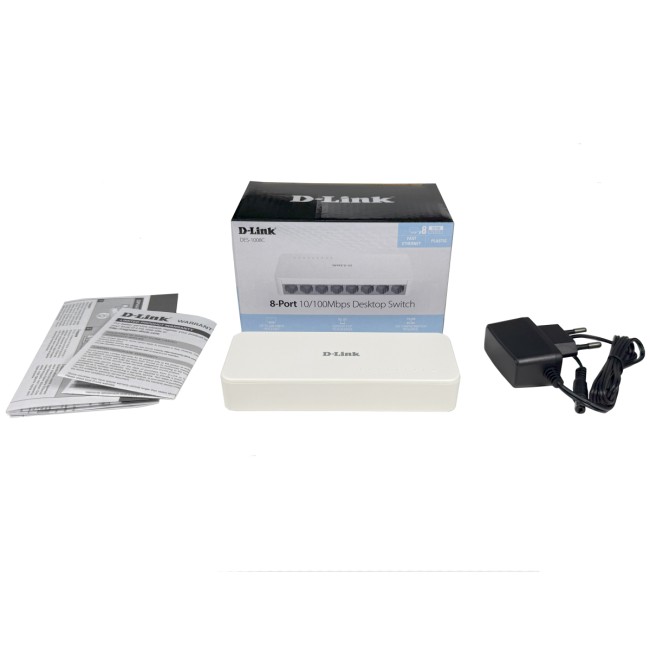 Коммутатор D-Link DES-1008C/F6/E