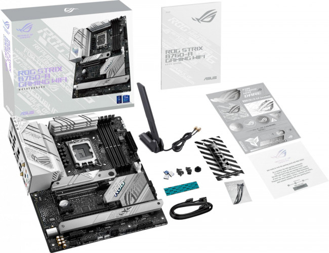 Материнская плата ASUS ROG STRIX B760-A GAMING WIFI Материнская плата ASUS ROG STRIX B760-A GAMING WIFI